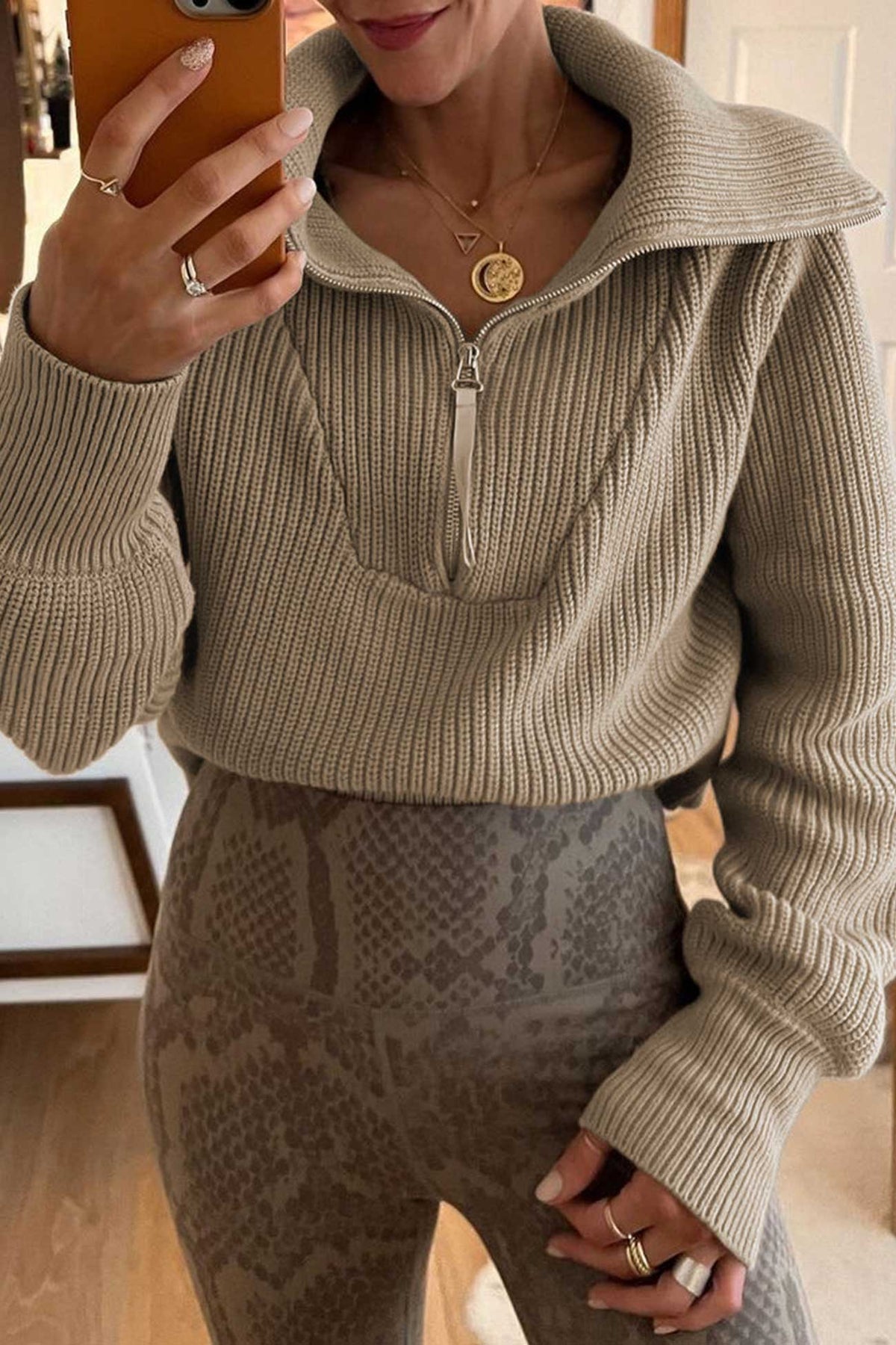 Gracefully Designed Sweater