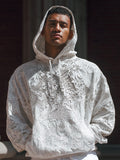 Men's Casual Retro Bohemian Embroidered Print Hoodie artswardrobe