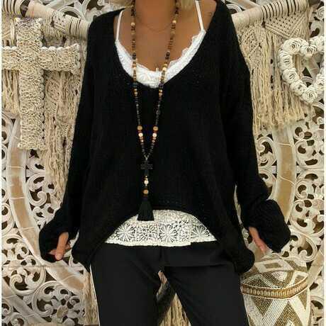 Gracefully Designed Sweater