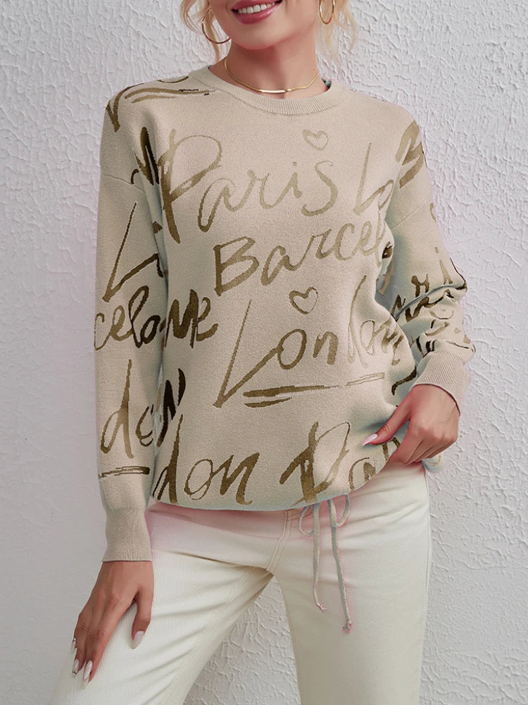 Gracefully Designed Sweater