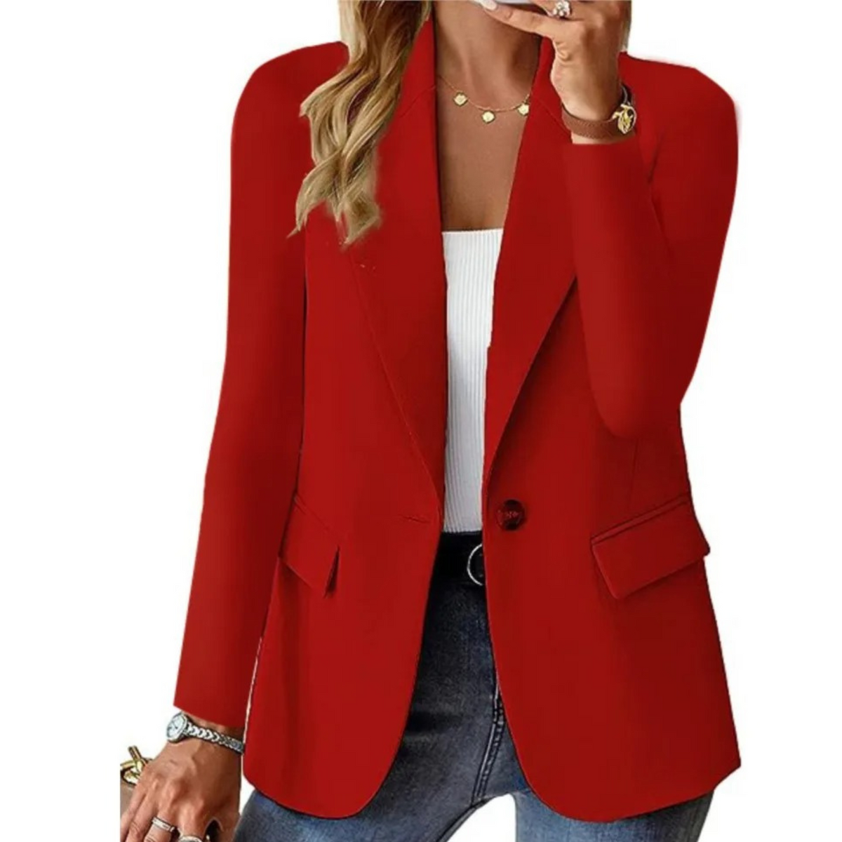 JO | Casual long-sleeved women's blazer