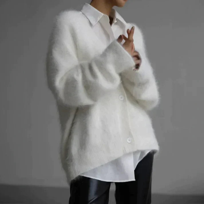 JO | Cashmere couture cardigan