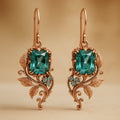 Nature Green Stone Earrings