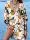Women's Floral Print Casual Dress