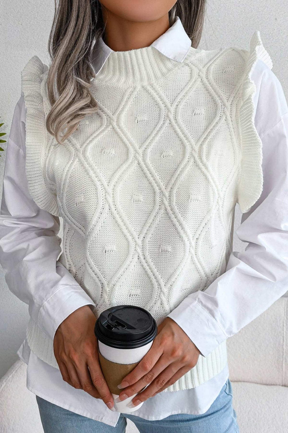 Gracefully Designed Sweater