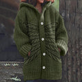 Vintage Tribal Jacquard Cozy Cardigan Sweater elevenforest