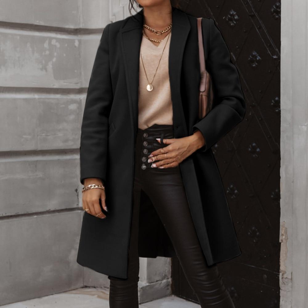 JO | Long cashmere jacket