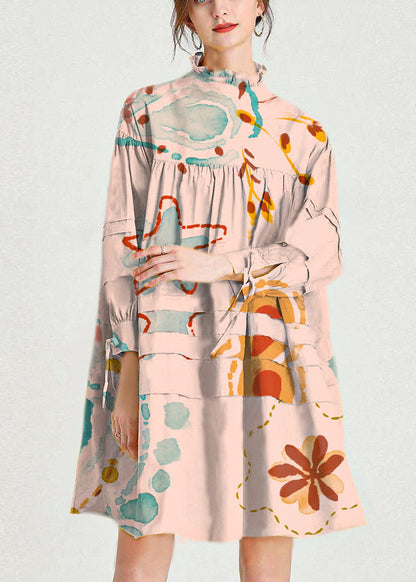 Yellow Stand Cotton Bow Spring Maxi Dresses