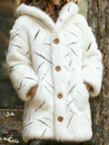 Scared Kitty Claw Marks Long Hooded Cardigan elevenforest