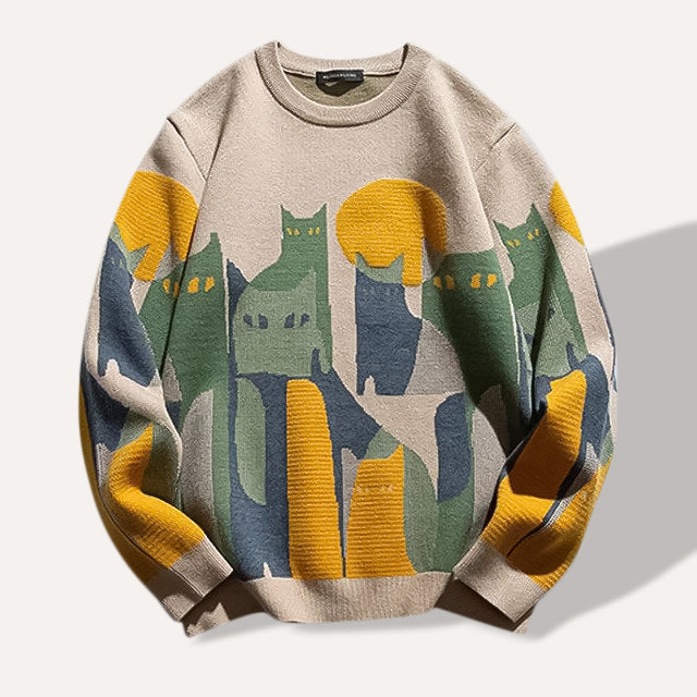 Gracefully Designed Sweater