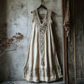 Tribal Viking Celtic Knot Lace Art Linen Tank Dress artswardrobe