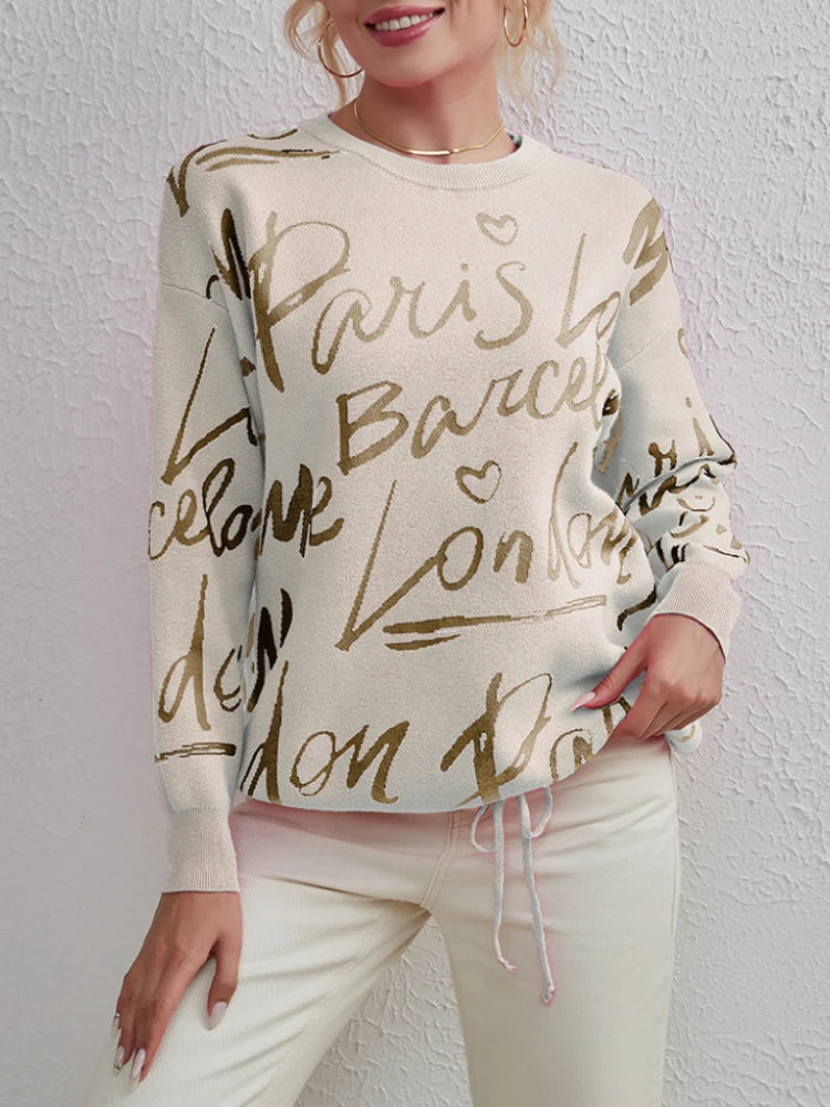 Gracefully Designed Sweater