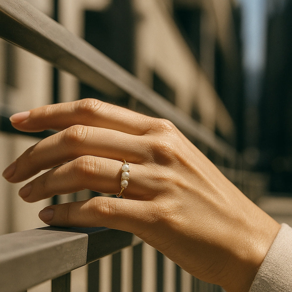 Vintage Handmade Gold Ring