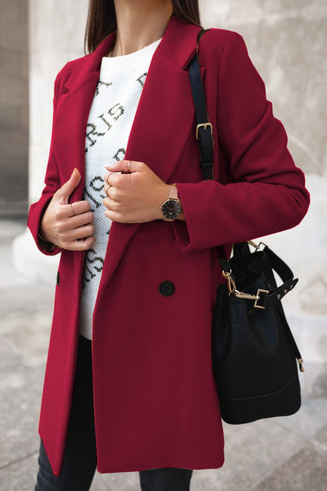 JO | Stylish jacket with buttons for women