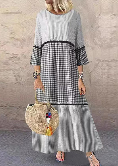 Summer Polka Dot Print Short Sleeve Dress