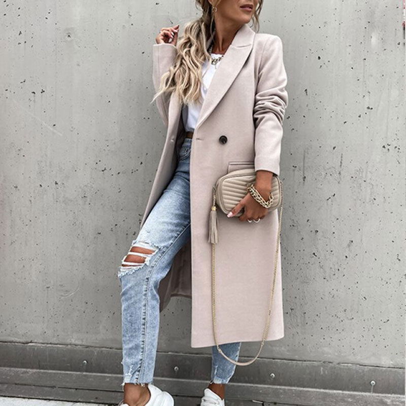 JO | Long coat with buttons