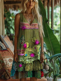 Vintage Lace Floral Tank Dress artswardrobe