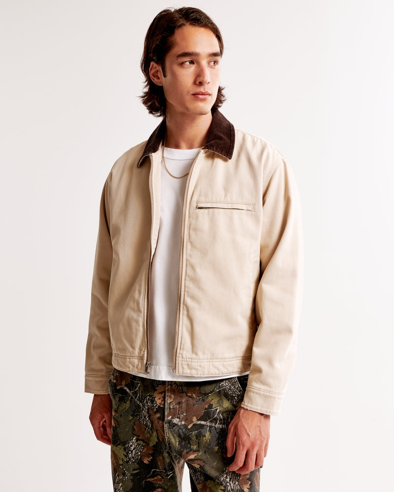 JO | Short zip-off work jacket
