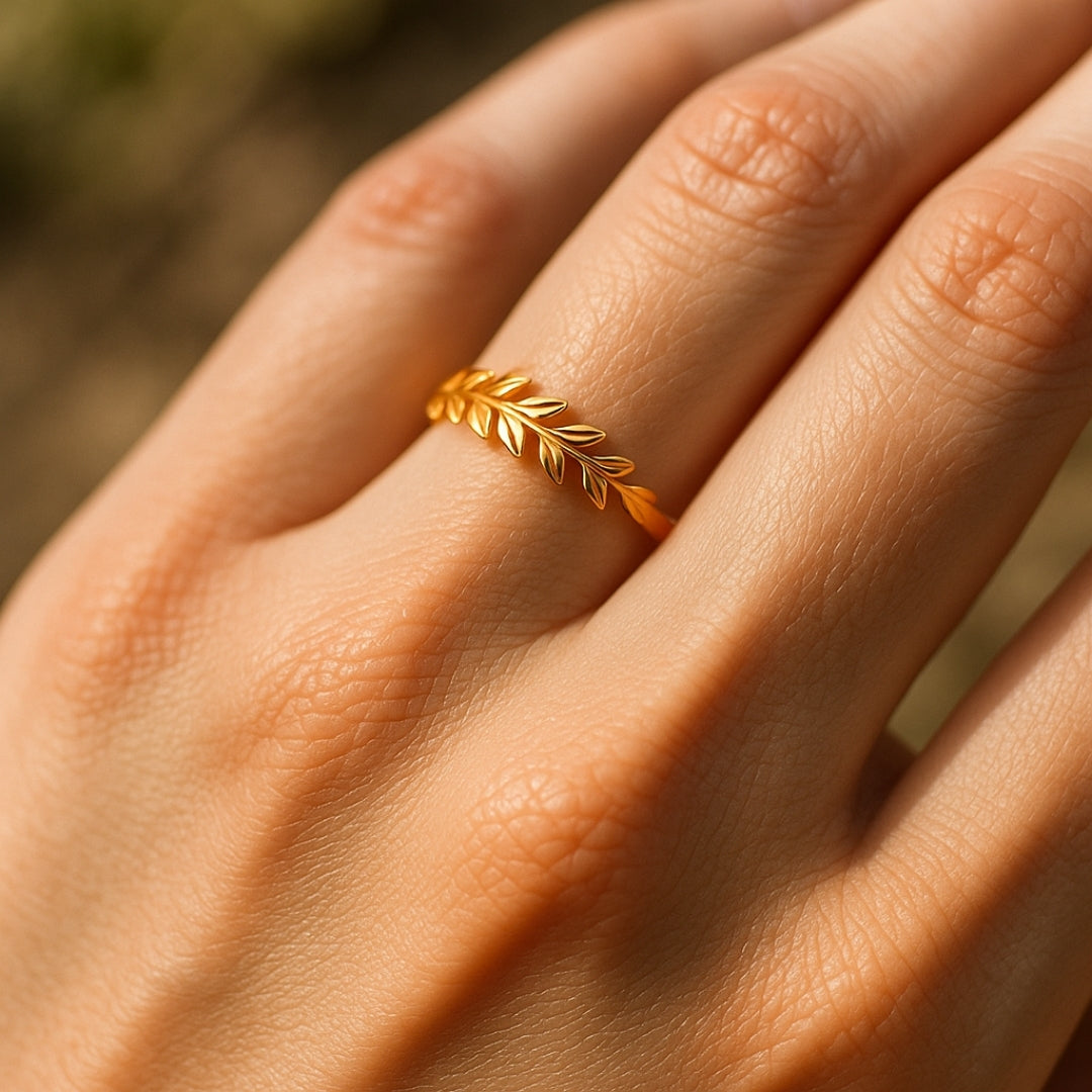 Romantic Gold Ring for Special Moments
