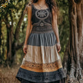 Vintage Viking Celtic Pattern Comfy Tank Dress artswardrobe