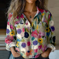 Women's Vintage Bohemian Pocket Shirt artswardrobe