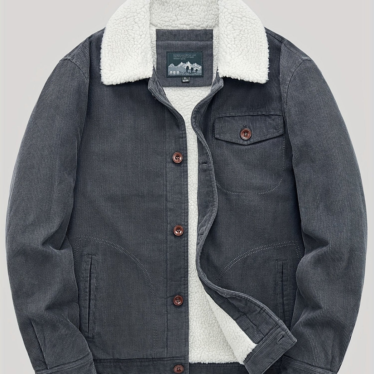 JO | Warm fleece button jacket