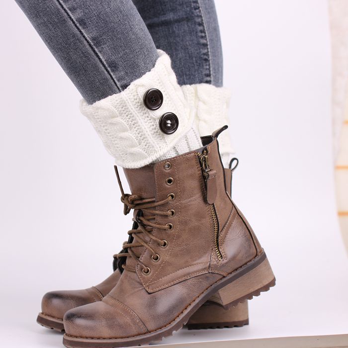 Casual Solid Color Knitted Socks artswardrobe