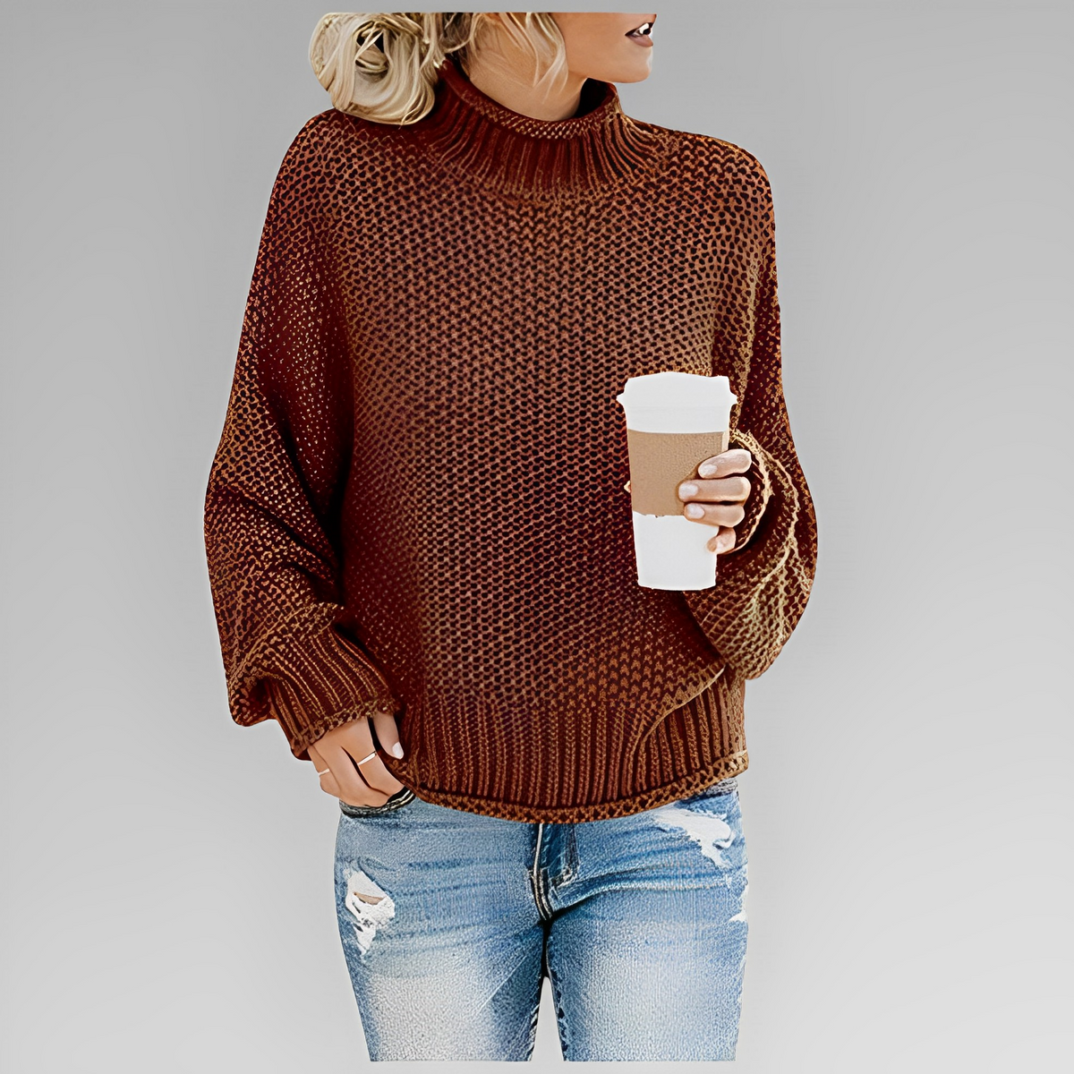 JO | Fashionable and effortless winter sweater