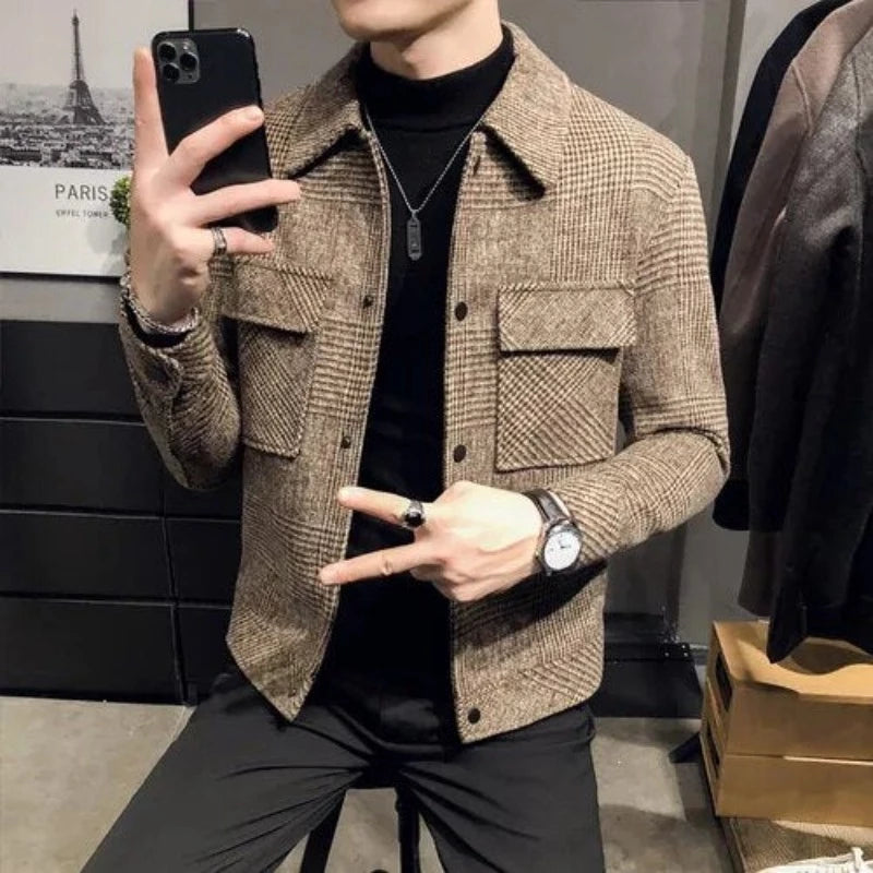 JO | Classic check jacket for all seasons