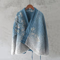 Comstylish Vintage Japanese Floral Art Casual Design Kimono