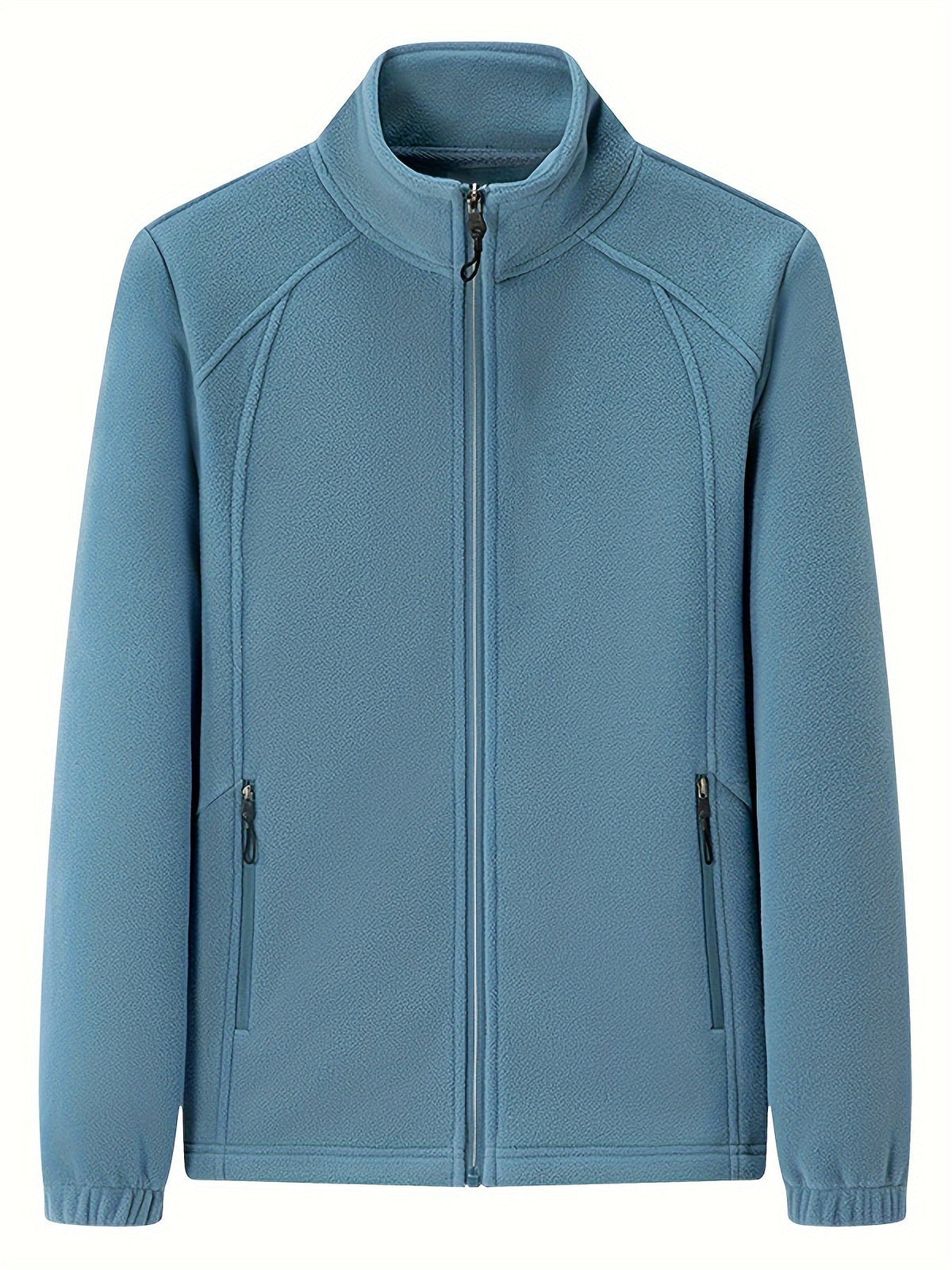 JO | Plush women's outdoor jacket with stand-up collar and long sleeves