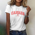 Canadian Maple Leaf Art Short Sleeve Cozy T Shirt elevenforest
