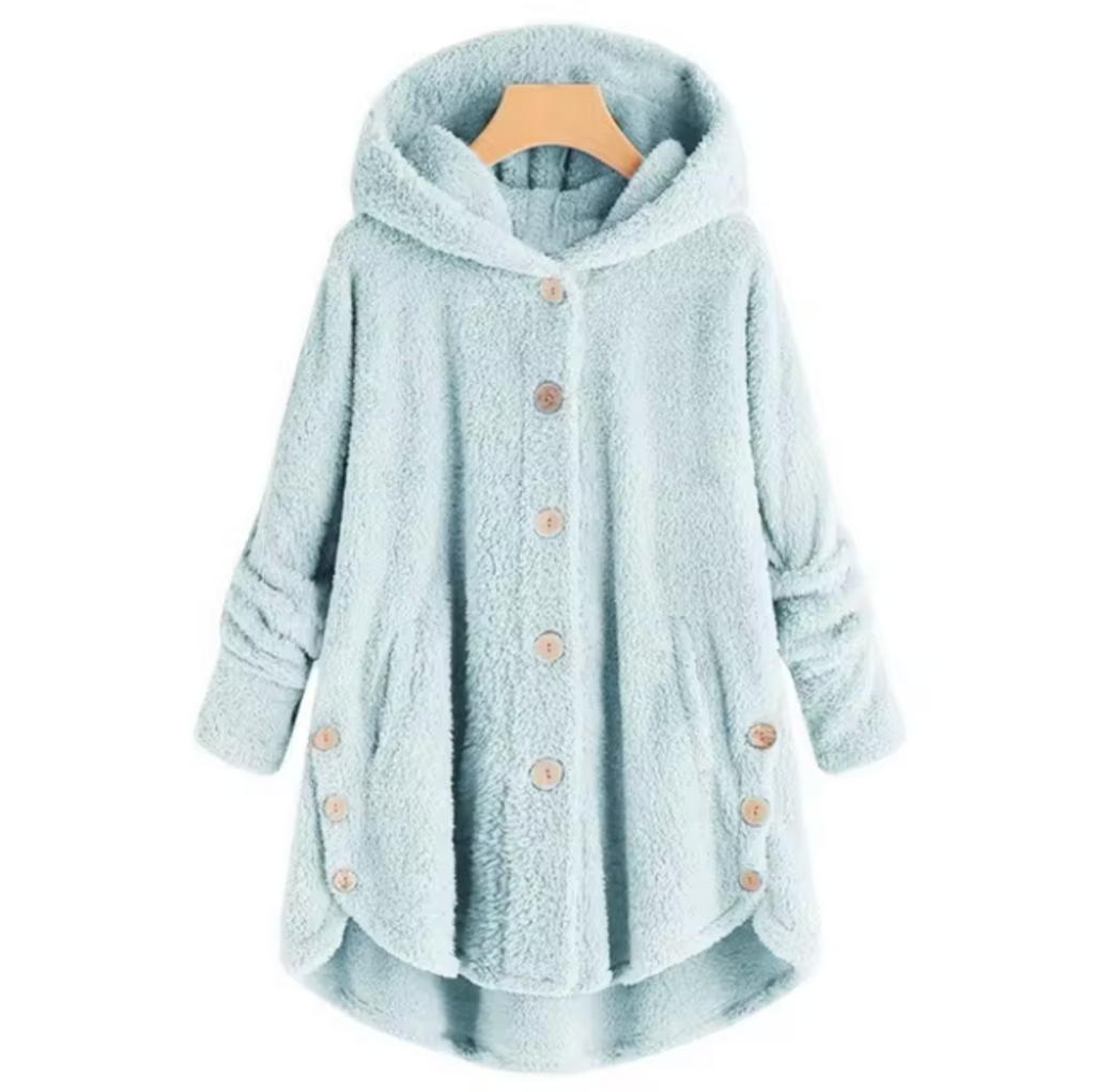 JO | Wool teddy bear plush coat