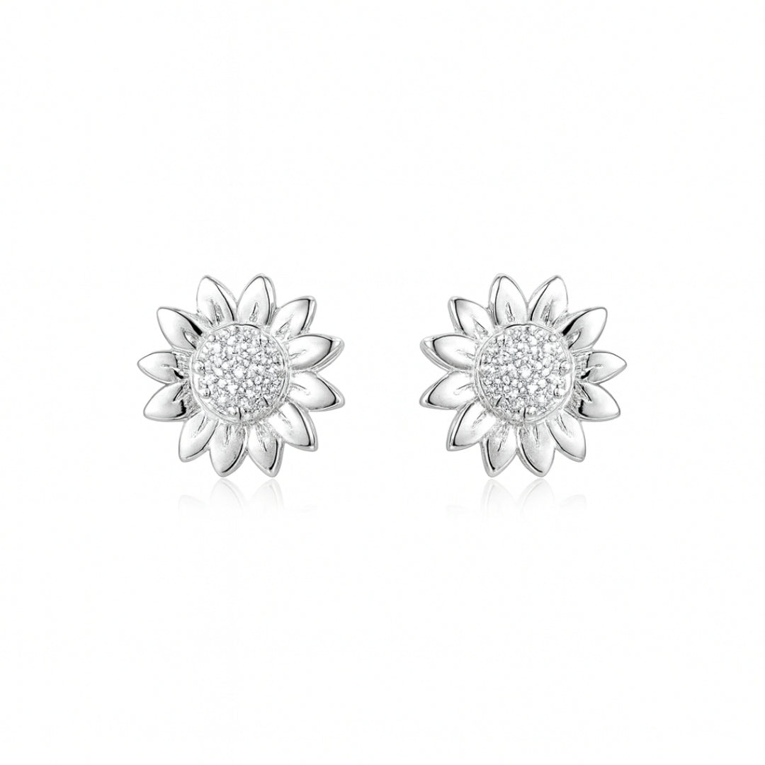 Sunflower Stud Earrings
