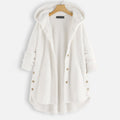 JO | warm teddy jacket with hood