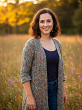 Women's Vintage Bohemian Print Cardigan artswardrobe