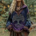 Viking Tree Of Life Celtic Knot Art Gradient Women's Comfort Hoodie artswardrobe