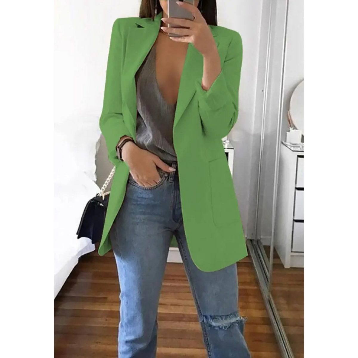 JO | Stylish pocket blazer for women