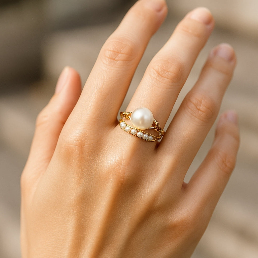 Romantic Gold Ring for Special Moments