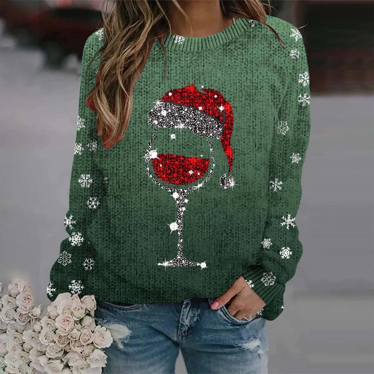 Gracefully Designed Sweater