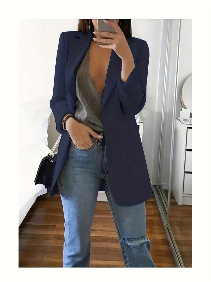 JO | Casual oversized lyre blazer
