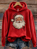 Comstylish Women's Christmas Print Casual Hoodie