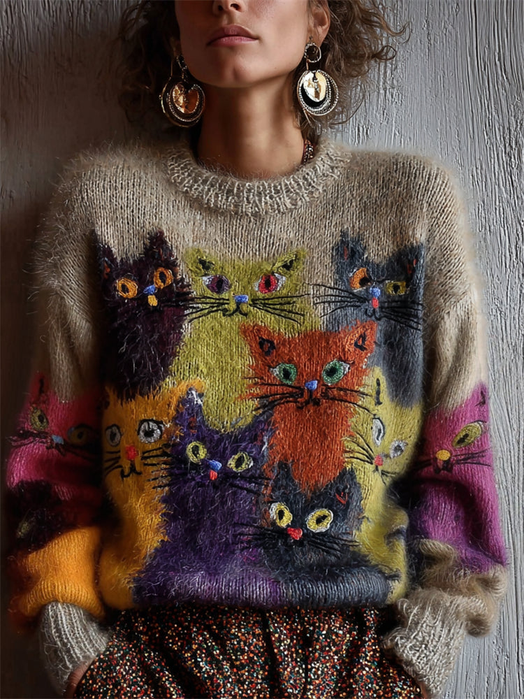 Timeless Vintage Style Pullover