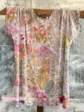 Women's Retro Hippie Print Classic T-shirt