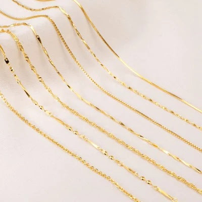 Romantic Gold Necklace for Special Moments