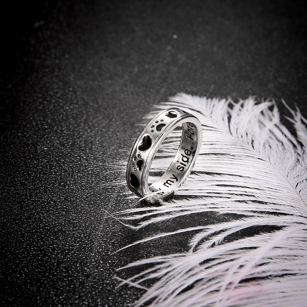 Romantic Silver Ring for Special Moments