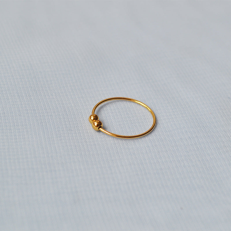 Romantic Gold Ring for Special Moments