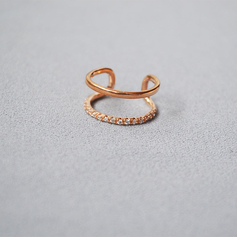 Delicate Artisan Gold Ring