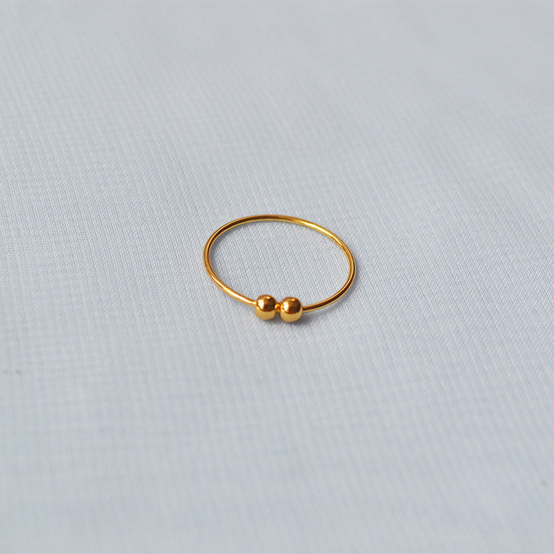 Romantic Gold Ring for Special Moments