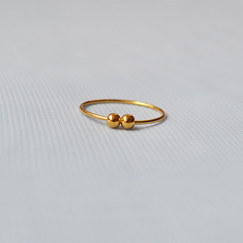 Romantic Gold Ring for Special Moments